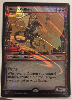 Utvara Hellkite RIPPLE FOIL MTG - Image 1
