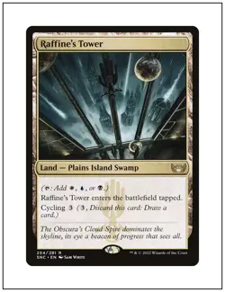 1x Raffine's Tower, Magic the Gathering MTG NM - Image 1