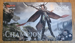 Magic The Gathering - BATTLE FOR ZENDIKAR Game Day Playmat MTG Champion - Image 1