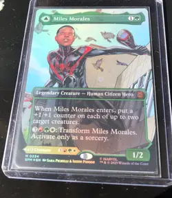 Miles Morales (0234) (Borderless) Marvel's Spider-Man Foil - Image 1