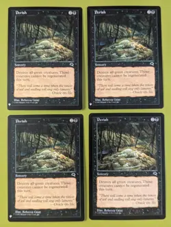 Perish x4 Tempest 4x Playset Magic the Gathering MTG - Image 1