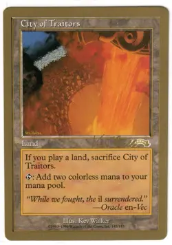 Magic the Gathering - World Champ. Tokyo 1999 - Kai Budde- City of Traitors - LP - Image 1