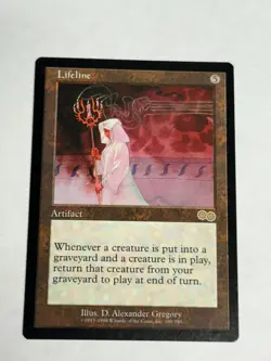 Magic The Gathering Urza's Saga Lifeline #299/350 MTG TCG CCG - Image 1
