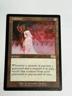 Magic The Gathering Urza's Saga Lifeline #299/350 MTG TCG CCG - Image 2