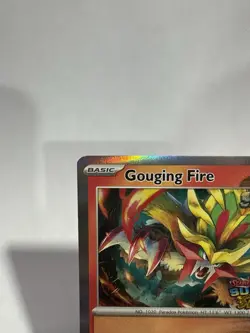 Pokemon TCG Gouging Fire SVP151 Scarlet&Violet Surging Sparks Promo - Image 3
