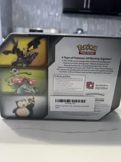 Pokemon TCG Tag Team GX Tin featuring Celebi & Venusaur GX FACTORY SEALED - Image 3