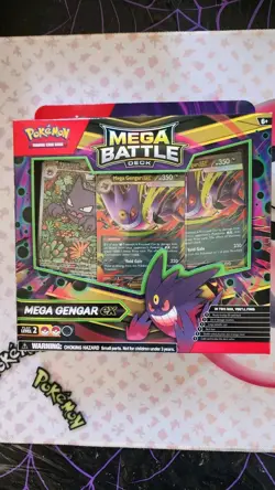 Pokemon TCG Mega Battle Mega Gengar Ex Battle Deck NEW FACTORY SEALED - Image 1