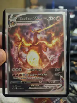 Pokemon TCG Charizard VMAX SWSH261 Full Art Ultra Rare Black Star Promo - Image 1
