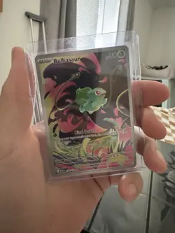 Bulbasaur 133/132 Mega Evolutions Illustration Rare Pokemon Card Mint - Image 1