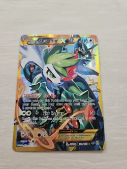 Shaymin EX 77a/108 XY Alternate Art Promo 2017 English Pokemon Card NM-LP - Image 2
