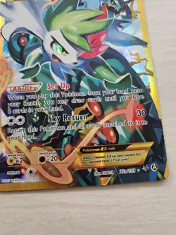 Shaymin EX 77a/108 XY Alternate Art Promo 2017 English Pokemon Card NM-LP - Image 5