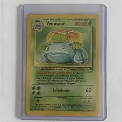 1999 Pokemon Venusaur Holo 18/130 Base Set 2 WOTC Vintage NM Condition - Image 1