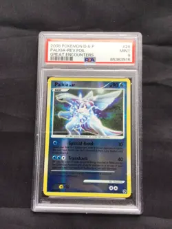 Pokemon Cards: Great Encounters Reverse Holo: Palkia 26/106 PSA 9 - Image 1