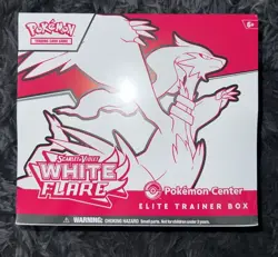 Pokemon Center Exclusive White Flare ETB Elite Trainer Box FACTORY SEALED - Image 1