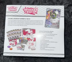 Pokemon Center Exclusive White Flare ETB Elite Trainer Box FACTORY SEALED - Image 2