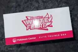 Pokemon Center Exclusive White Flare ETB Elite Trainer Box FACTORY SEALED - Image 5