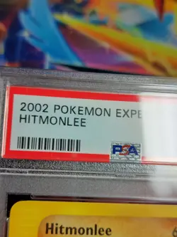2002 Pokemon Expedition Hitmonlee #81 PSA 8 NM/MT - Image 3