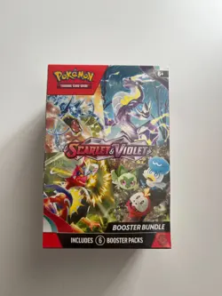 Pokemon TCG Scarlet and Violet base set booster bundle - Image 1