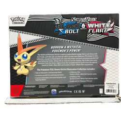 Pokemon Black Bolt White Flare 4 Booster Pack Victini Illustration Collection - Image 2