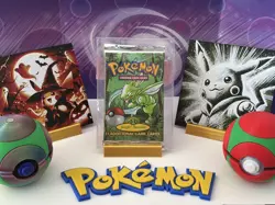 Pokemon 1999 WOTC Jungle TCG Booster Pack SEALED Scyther Art WOTC 20.99g - Image 1