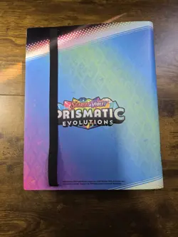 Pokemon TCG│Prismatic Evolutions Binder (Binder Only) - Image 3