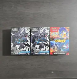 Black Bolt Booster Bundle Lot of 3 New Sealed Pokemon TCG Scarlet & Violet - Image 1