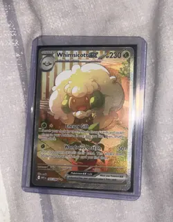 Pokemon TCG White Flare Whimsicott Ex 165/086 Special Illustration Rare English - Image 1