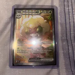Pokemon TCG White Flare Whimsicott Ex 165/086 Special Illustration Rare English - Image 2