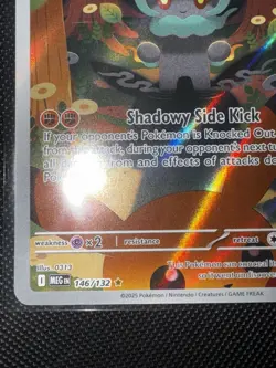 Pokemon TCG Mega Evolution Marshadow 146/132 Fresh Pull Out Of Pack! - Image 4