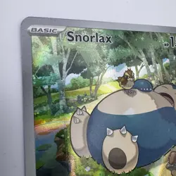 Pokemon TCG Snorlax SVP 051 Promo English 151 Holo Full Art Illustration NM - Image 5