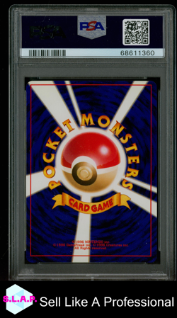 BEEDRILL-HOLO POKEMON JAPANESE NEO 2 2000 15 PSA 8 - Image 2