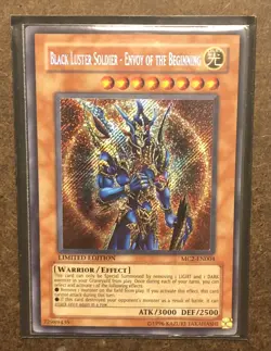 Yugioh Black Luster Soldier - Envoy Of The Beginning MC2-EN004 Secret - NM/MINT - Image 1