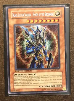 Yugioh Black Luster Soldier - Envoy Of The Beginning MC2-EN004 Secret - NM/MINT - Image 2