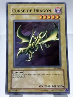 Curse of Dragon LOB-066 The Legend of Blue Eyes White Dragon-Unlimited Edition - Image 1