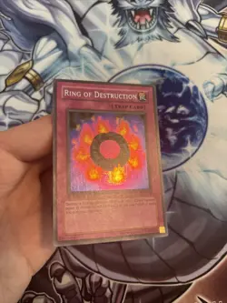 Yu-Gi-Oh TCG Ring of Destruction Pharaonic Guardian PGD-000 1st Edition VLP (ST) - Image 4