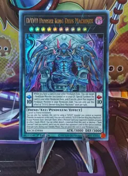 YuGiOh D/D/D DEVISER KING DEUS MACHINEX | BACH-EN044 Ultra Rare NM - Image 2