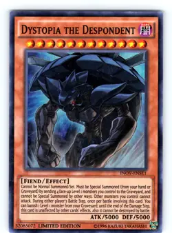 Dystopia the Despondent Super Rare Limited INOV-ENSE1 LP - Image 1