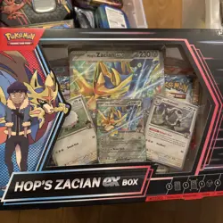 POKEMON TCG Hop's Zacian EX Box Sealed Trading Cards Game Set TOG - Image 1