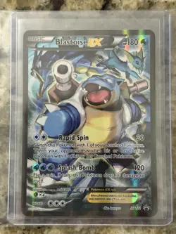 Pokemon TCG Blastoise EX Card XY122 Holo Black Star Promo NM Condition - Image 1