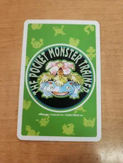 Pokemon Onix 7 of Clubs Green Venusaur Deck Playing Card Poker Nintendo - Image 2