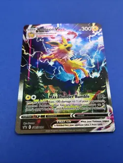 Jolteon VMAX SWSH184 SWSH: Sword & Shield Promo Cards Holo Lp+ - Image 2