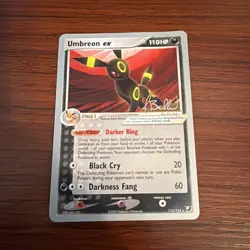 Pokemon Card 2006 World Championship Decks Umbreon EX Jimmy Ballard 112/115 LP 2 - Image 1