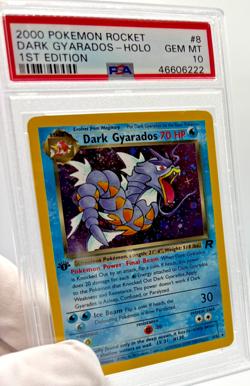Pokemon Cards - PSA 10 1st Edition Dark Gyarados 8/82 - Team Rocket - GEM MT - Image 3