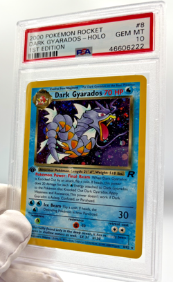 Pokemon Cards - PSA 10 1st Edition Dark Gyarados 8/82 - Team Rocket - GEM MT - Image 5