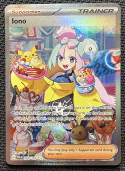Iono SIR Paldea Evolved 269/193 Sv02 Pokemon Card Full Art PAL 2023 - Image 1
