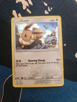 Eevee SM235 Black Star Promo Holo Pokemon Trading Card Game - Image 1