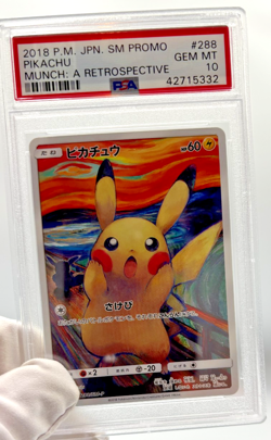 Pokemon Cards - PSA 10 Pikachu 288/SM-P - Munch A Retrospective JPN - GEM MT - Image 4