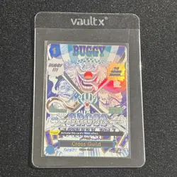 Manga Cross Guild OP09-057 Buggy ONE PIECE Card The Best vol.2 English PRB-02 - Image 1