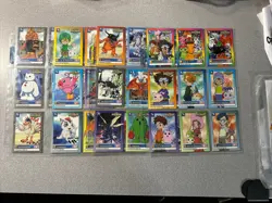 1999 Digimon Animated Series 1 Trading Card Complete Set of 34 NM - Image 1