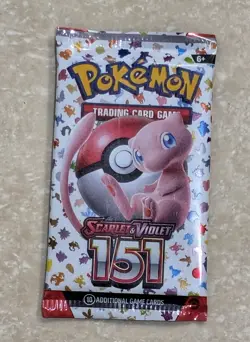 Pokemon 151 Booster Pack - 10 Cards / Pack - NEW / SEALED - Image 1